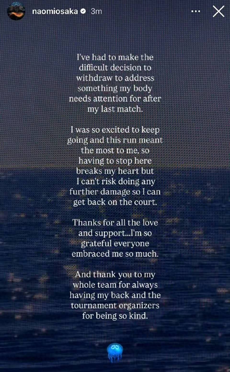 Naomi Osaka's withdrawal sparks speculation, with media reporting she is overwhelmed by online abuse following the previous round's controversy.