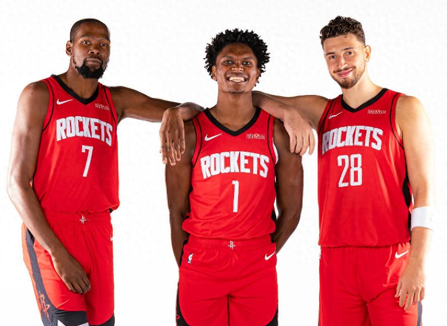 The Rockets are not favored! TA predicts a new season record of only 45 wins and 37 losses: ranked 8th in the West, needing to play in the play-in tournament.