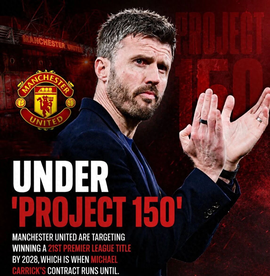 Carrick given a two-year mission: win the Premier League title for United’s 150th anniversary or face the sack