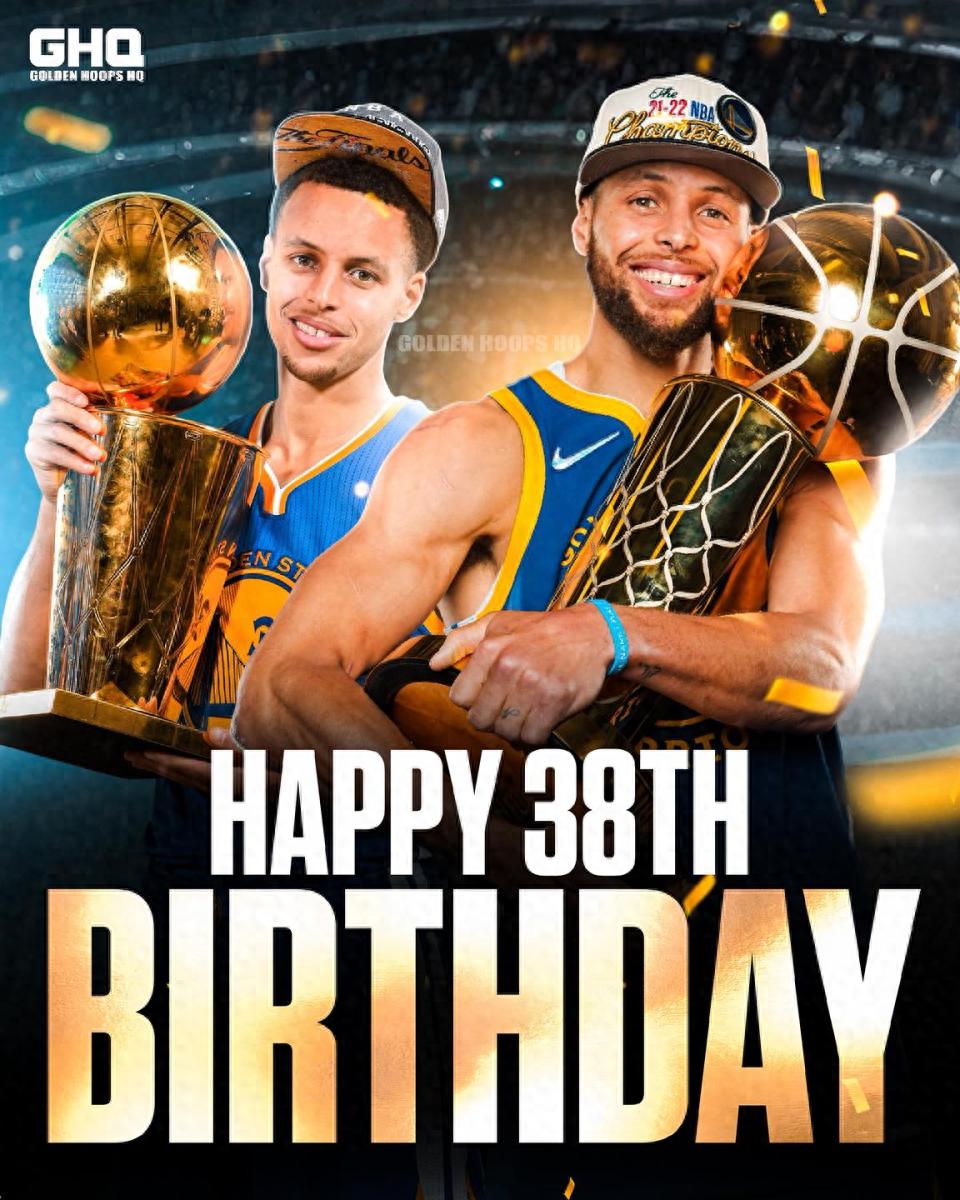 Happy 38th Birthday to Curry! He claims retirement is still not considered, and his favorite praise comes from opponents.