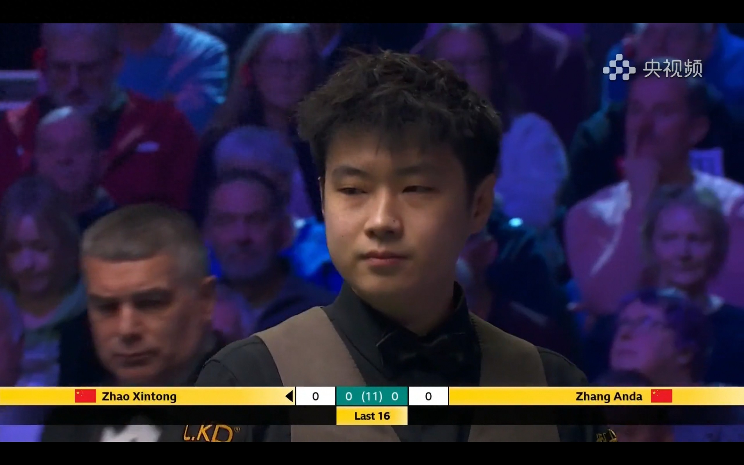 Live coverage of the Snooker UK Championship Round of 16: Zhao Xintong vs Zhang Anda.