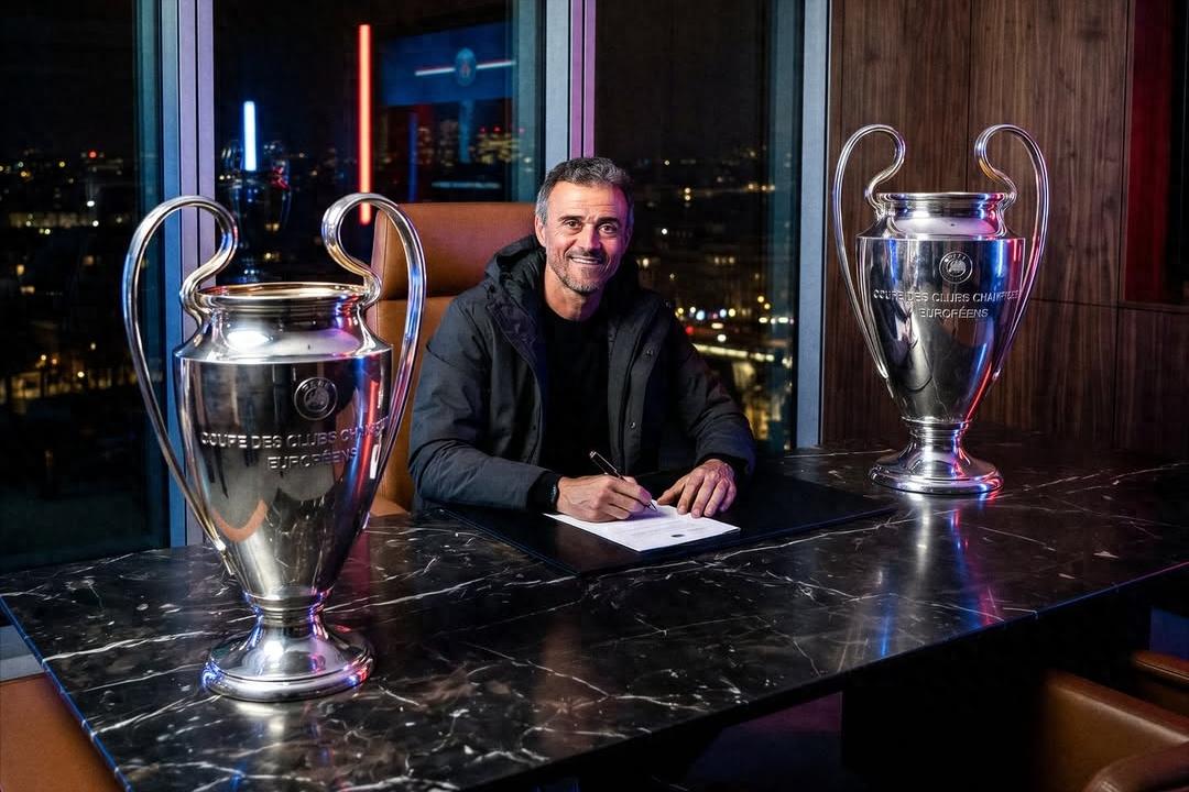 In three years, two Champions League trophies: Enrique receives the ultimate reward; Paris will extend his contract for four years, aiming for a three-peat in the UCL.
