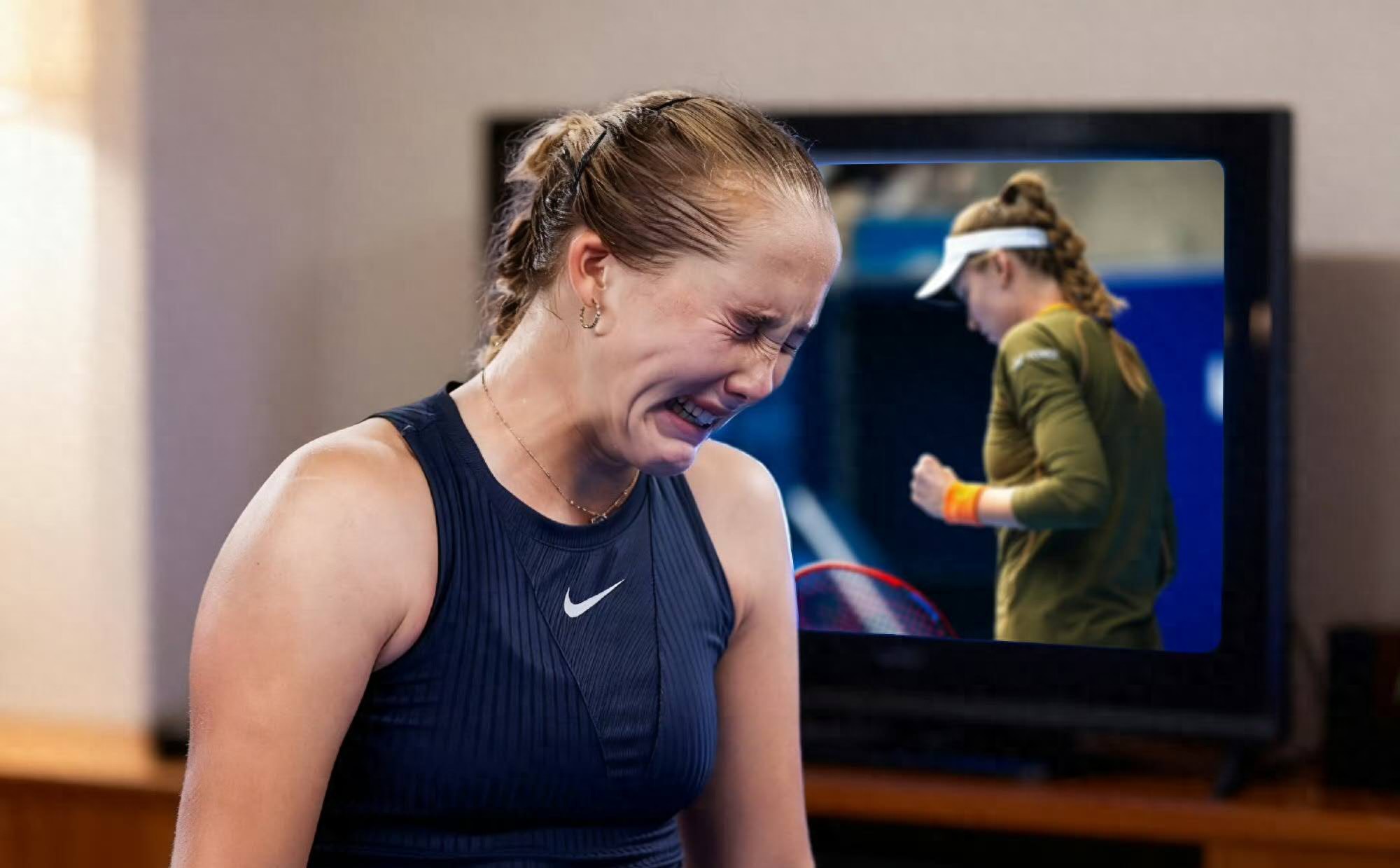 Anna revealed that she missed the year-end tournament due to visa issues, and netizens harshly criticized her situation with the song "No Guts."