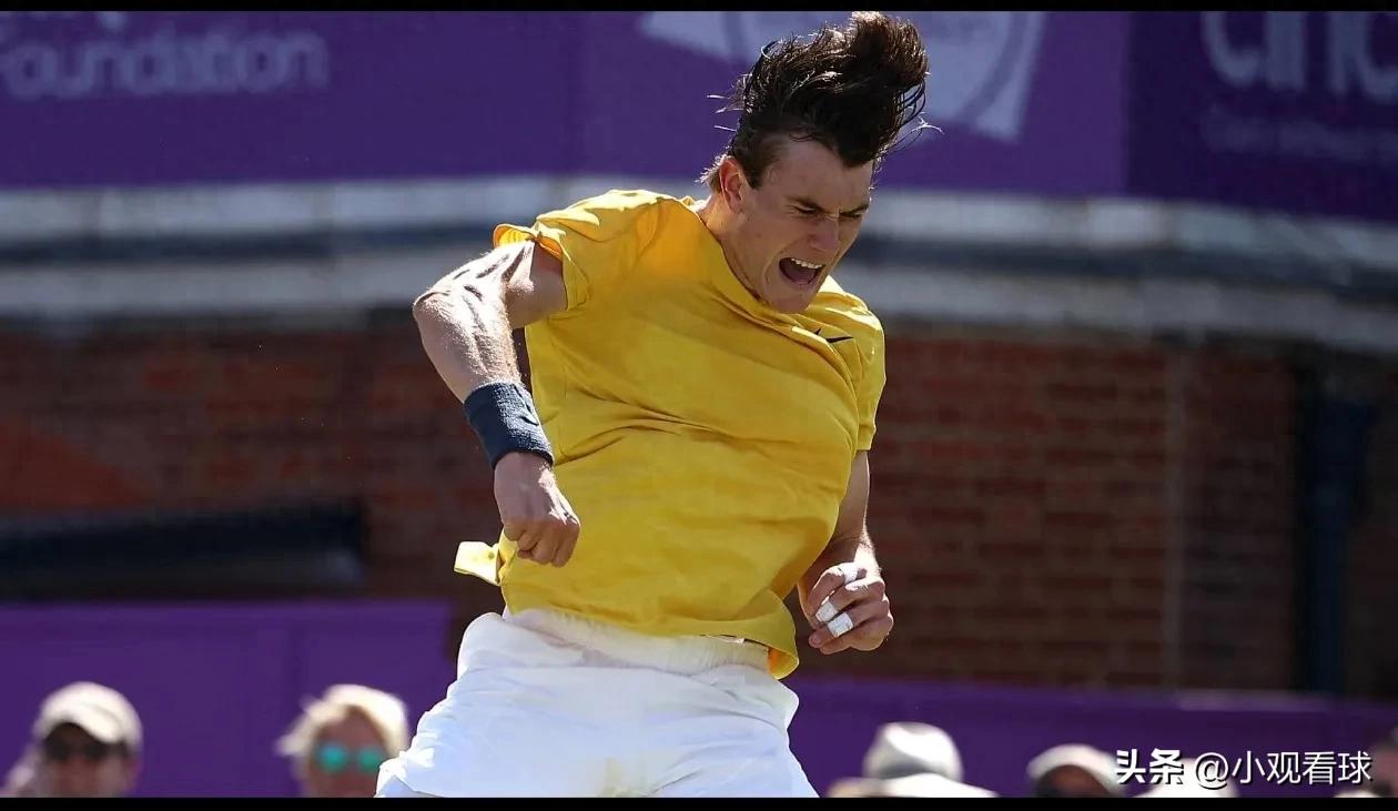 Draper: A popular contender for the grass season, shouldering the expectations of the title after the Murray era in England