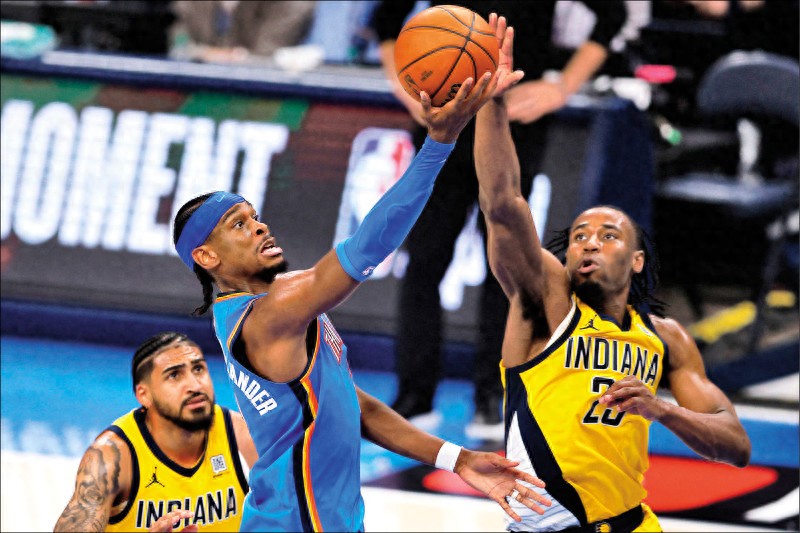 "SGA" broke Iverson's 24-year record and led the Thunder to equalize the NBA Finals