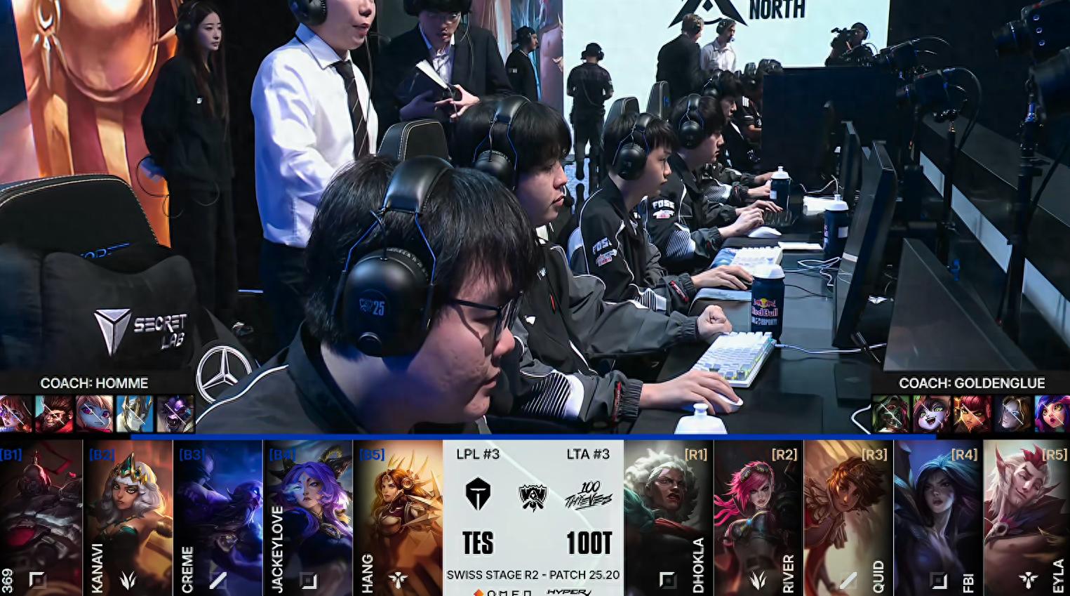 S15 Swiss Stage: Little Cream Ryze’s Spell Surge Dominates the Rift, TES Defeats 100T for Back-to-Back Wins