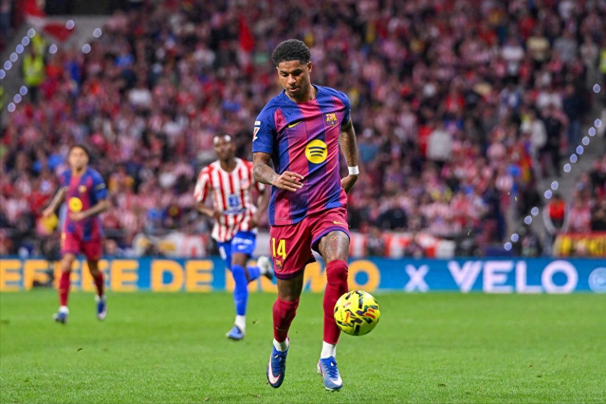 Raphinha injured for the three-match series against Atletico, Rashford proves himself in first game with goal + highest rating