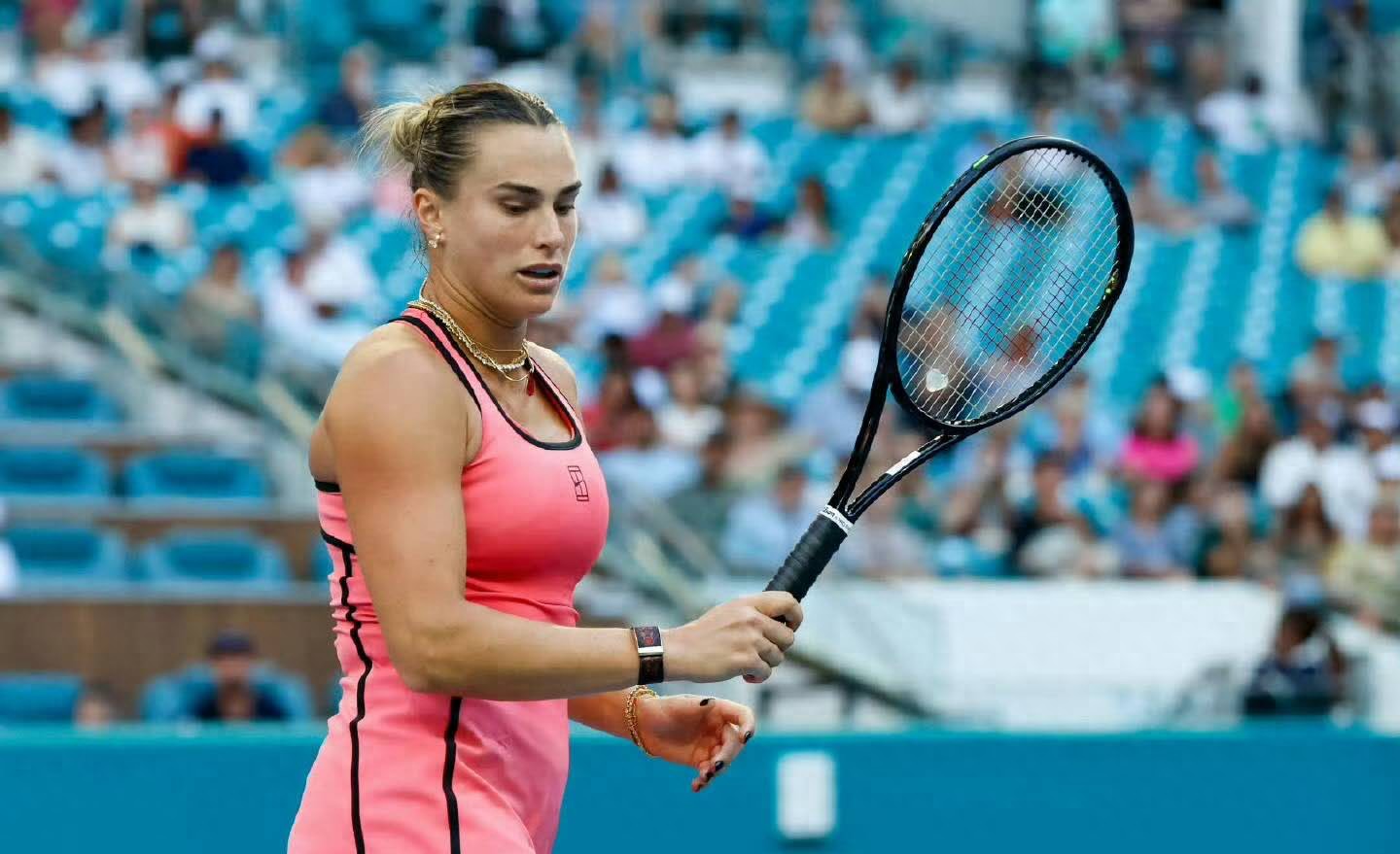 Sabalenka on Social Media: She scrolls past her own posts, saying people can be too harsh on us sometimes.