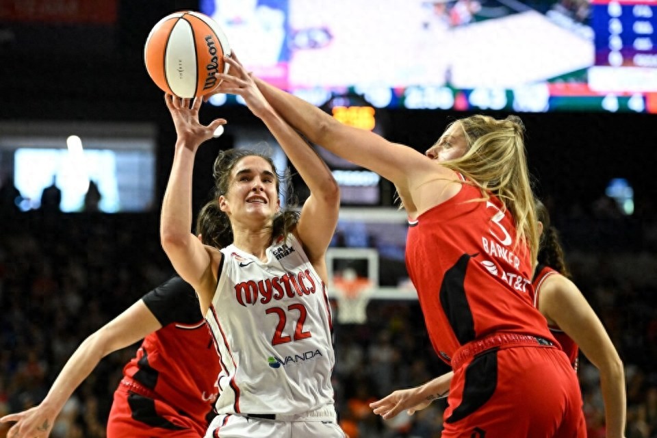 WNBA rare quadruple overtime! Mystics narrowly beat Flames; Sykes 32-6-4, Latta 32-6-9