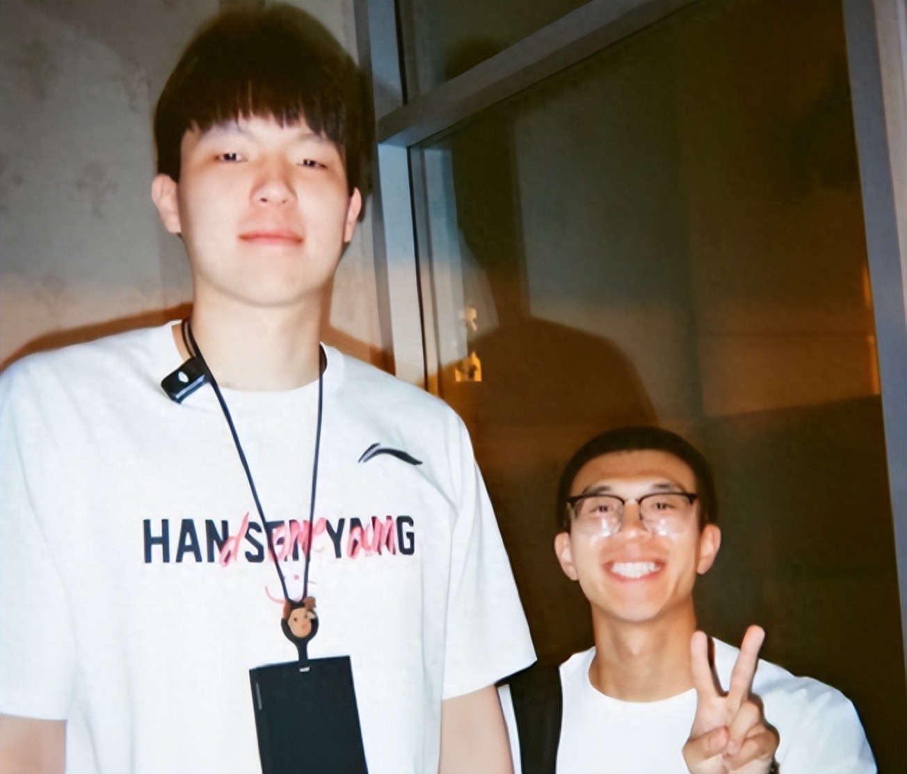 Translated as Hansen’s statement: We were truly shocked by the real NBA. His hard work should not be easily dismissed.