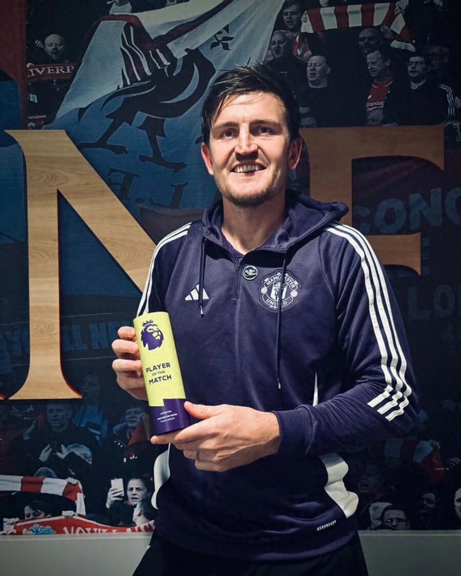 £140,000 Weekly Salary! Amorelin Demands Manchester United to Renew Maguire’s Contract, Showing Leadership After Winning Goal Against Liverpool