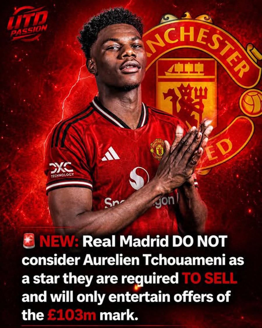 Report: What It Would Cost Manchester United to Sign Tchouaméni! Real Madrid's Price Tag Exceeds £100 Million, Plus Wages Total £180 Million – Ratcliffe Unlikely to Approve