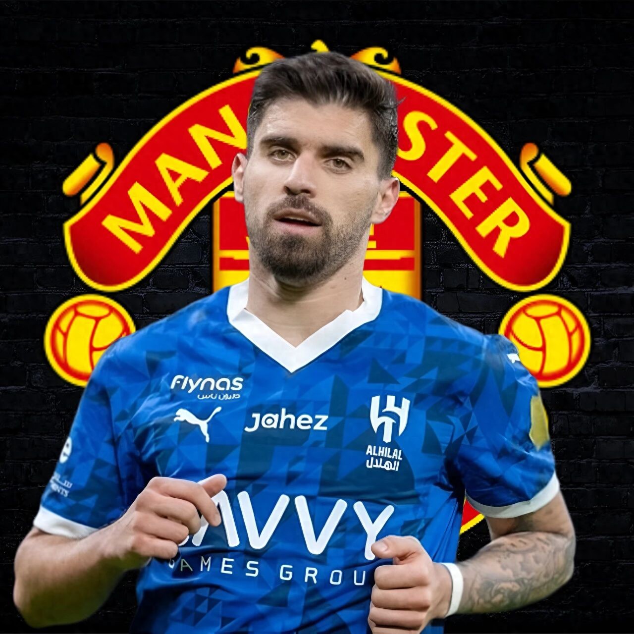 Neves is willing to take a pay cut to join Manchester United, currently earning £410,000 per week! He could become Amorim&#39;s most realistic target this winter window.