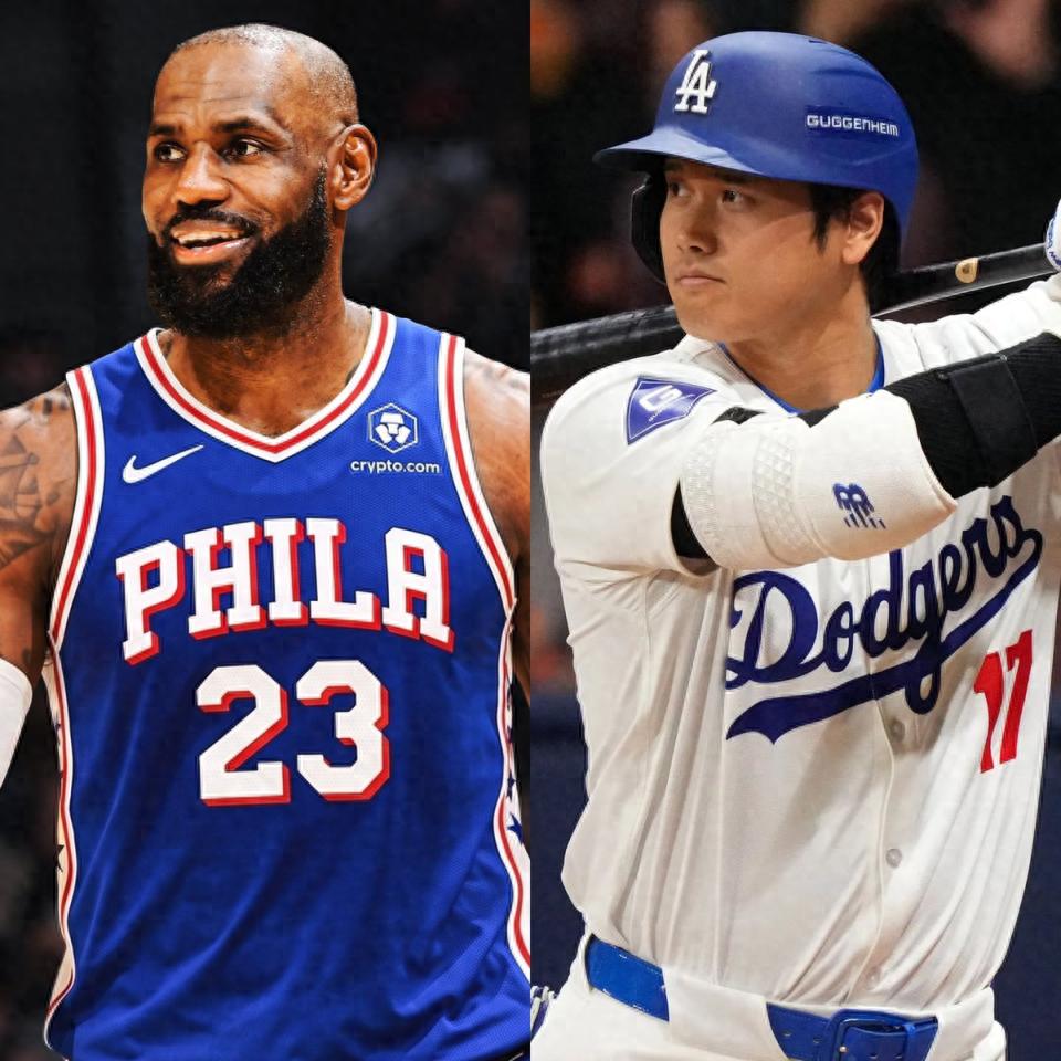 This is influence! James' 76ers merchandise sold out, jersey sales break Shohei Ohtani's record.