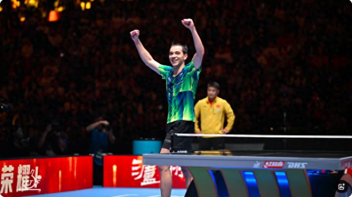 Looking forward to the 2025 World Table Tennis Championships in Doha, the new World Cup champion Hugo has unloaded the burden of the championship and focused on the present