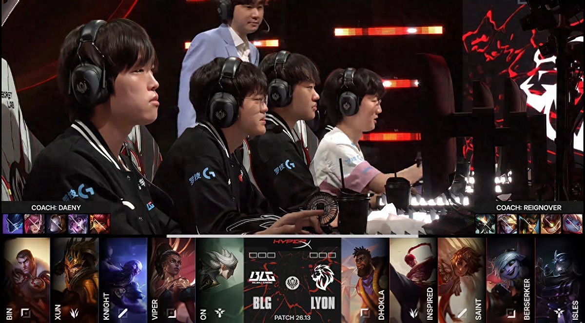 LOL-MSI: Bin's Gnar secures two solo kills as BLG sweeps LYON 3-0 to advance to winners' bracket final