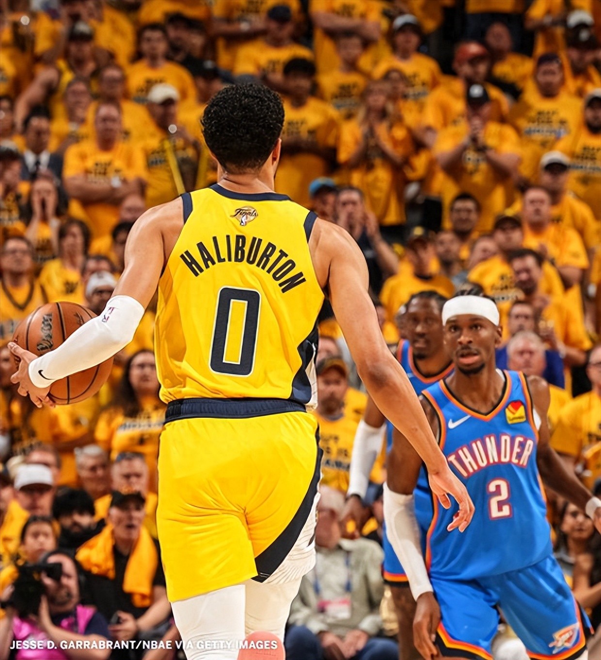 Tough! Haliburton played with an injury 22+9+11, Alexander 24+8, the Thunder lost to the Pacers, and the total score was 1-2