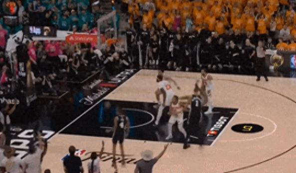 12-of-31! First game of the Finals! The legendary "invincible" Brunson crushes the Spurs