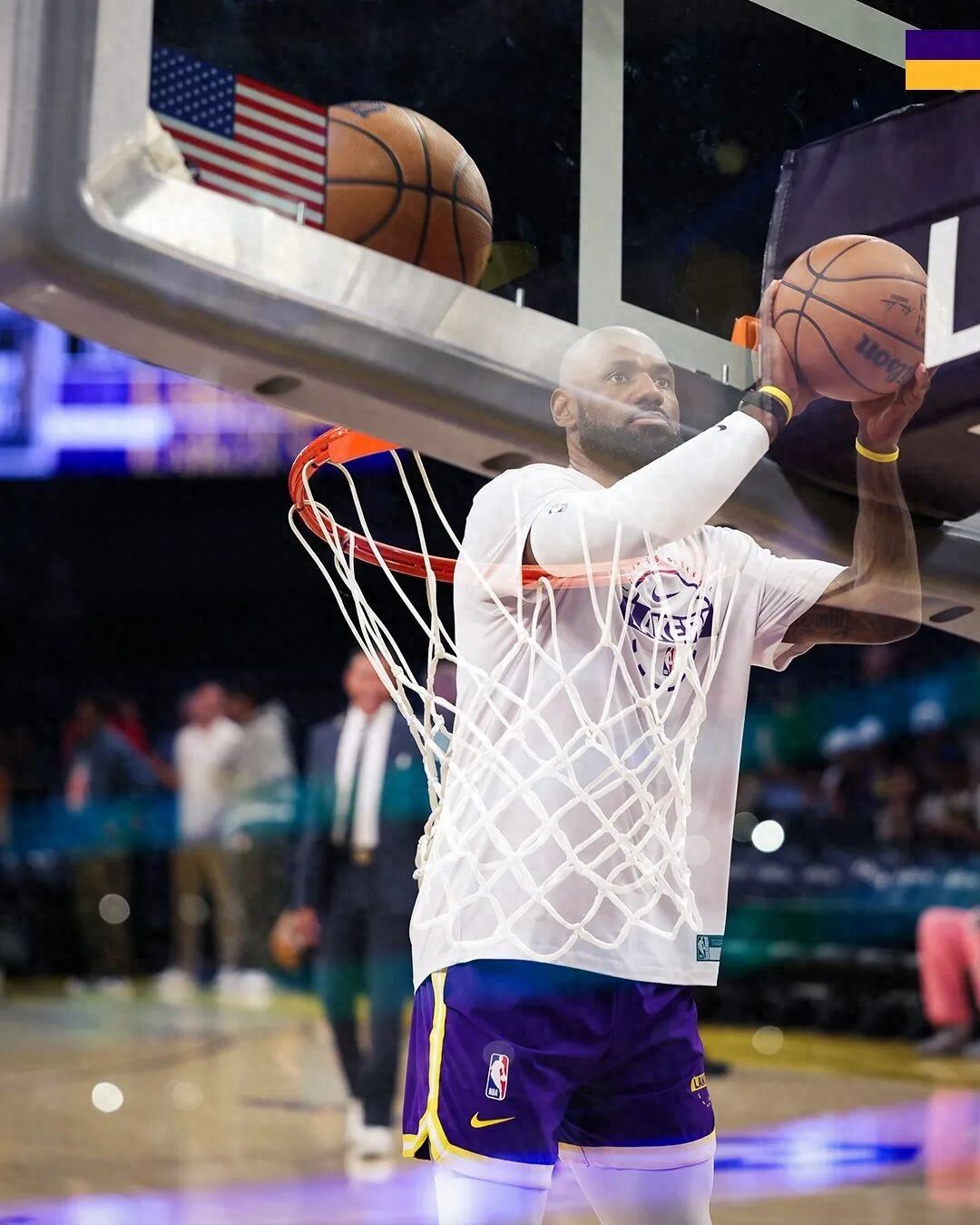 The Lakers crushed the Kings by 24 points! James with multiple dunks, Bronny hits a three, and LeBron gets hyped.