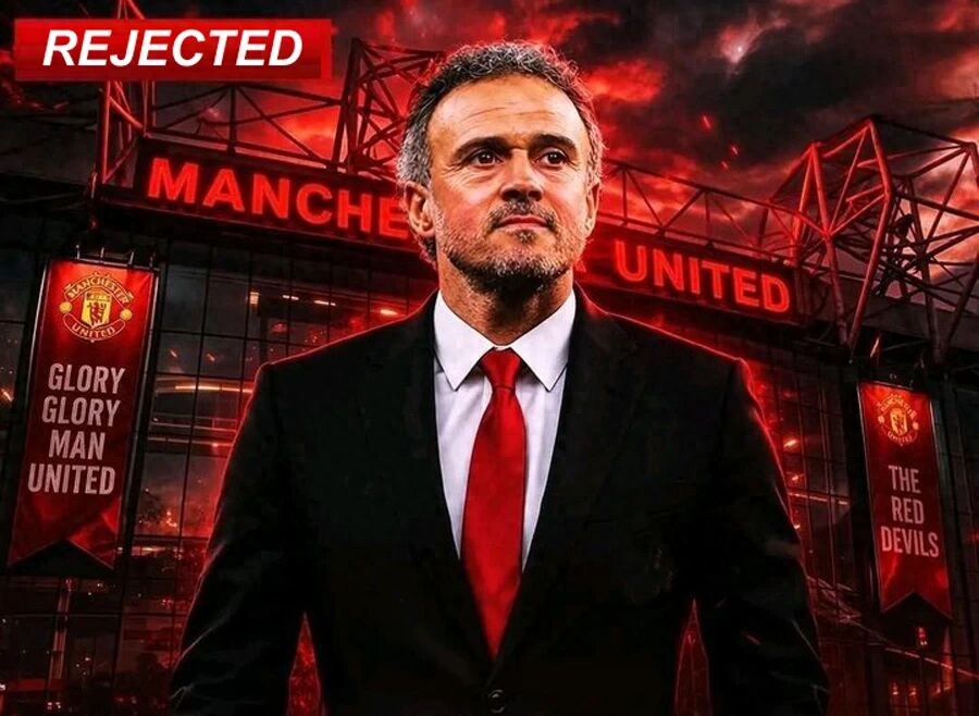 Enrique officially rejects Manchester United, will renew contract for 20 million! The dressing room believes Carrick is the destined choice.