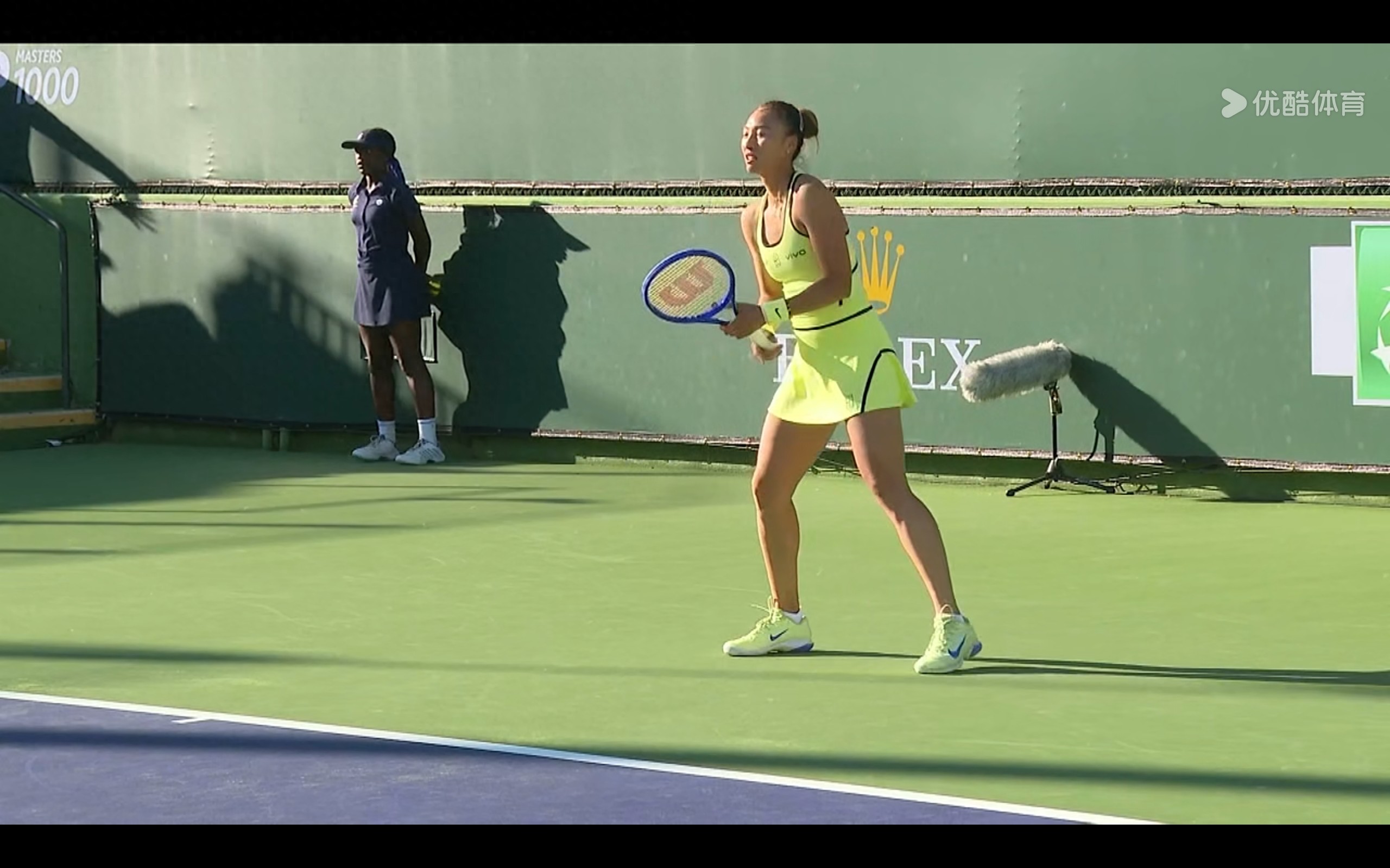 Live Tennis WTA1000 Indian Wells: Zheng Qinwen vs. Ruzici