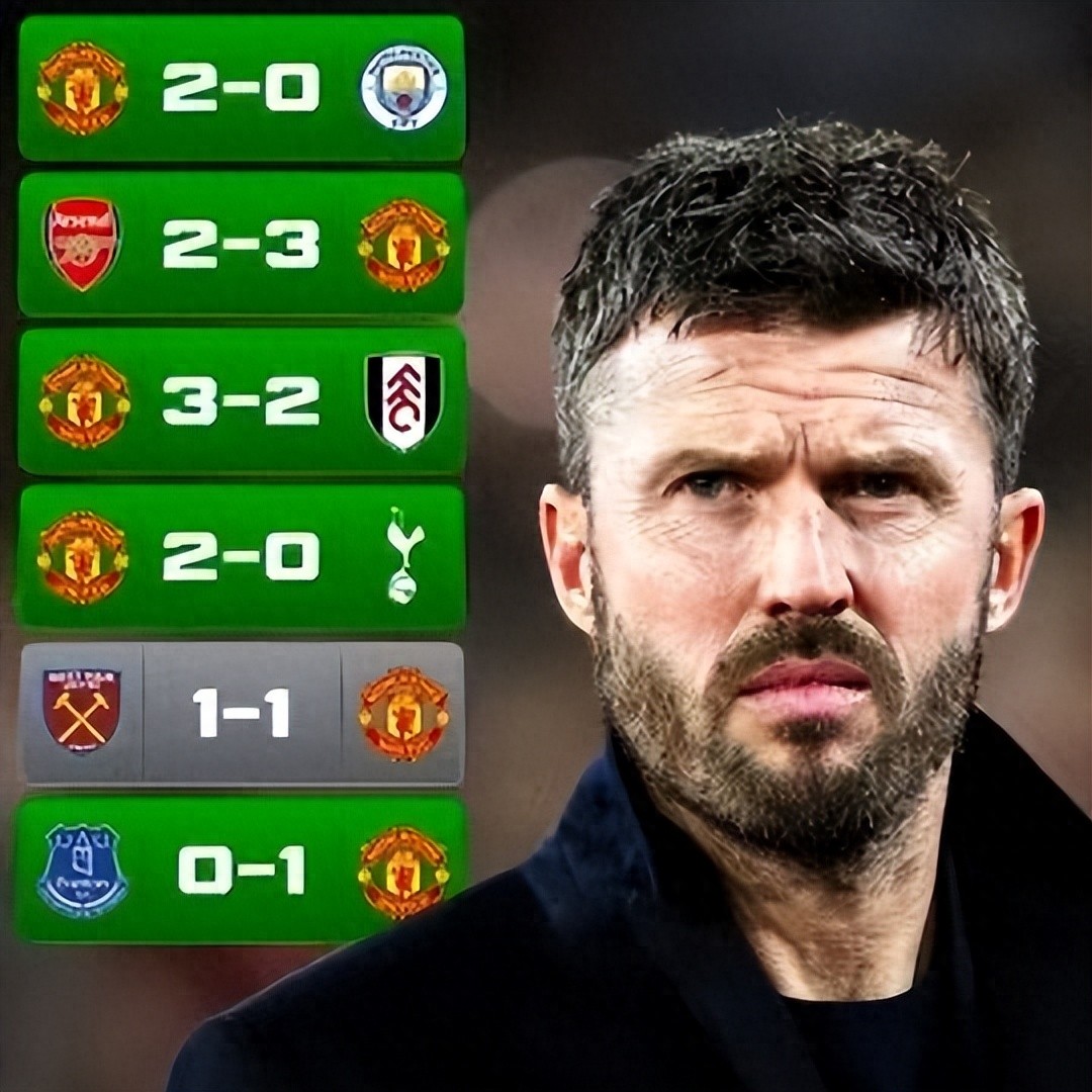 Manchester United has found their destined manager as Carrick leads the team to 5 wins and 1 draw in 6 Premier League matches, amassing 16 points and firmly holding 4th place.