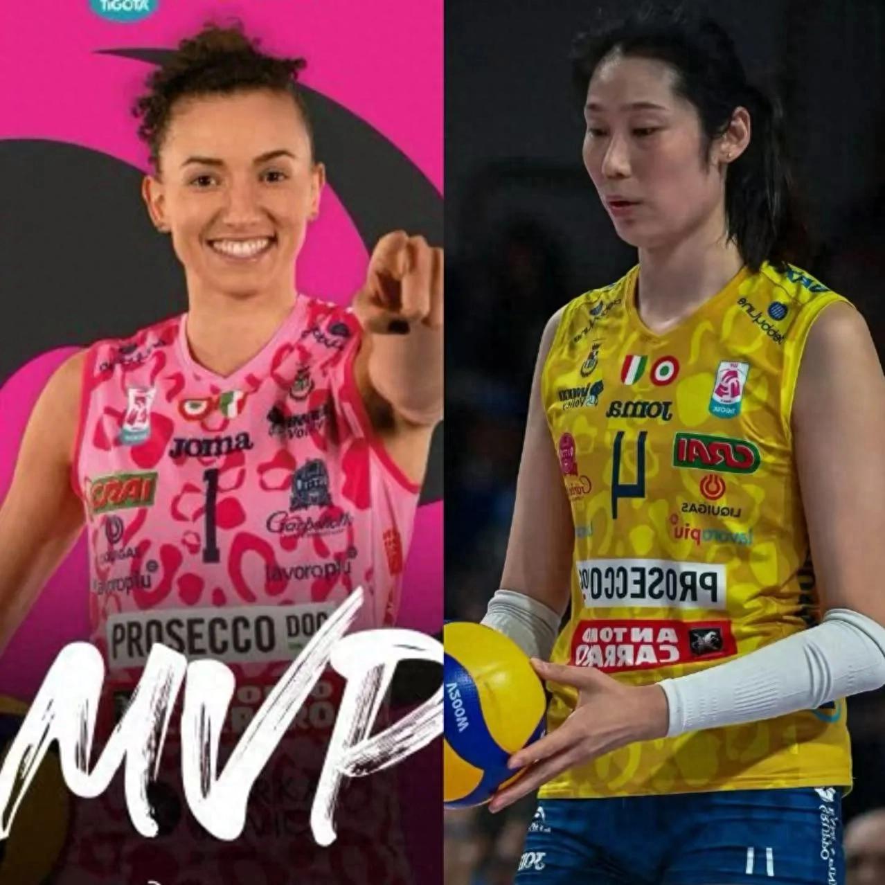 Zhu Ting missed the MVP again! Haque won 19 points + Gabi, is there a play for the best main attack in Serie A