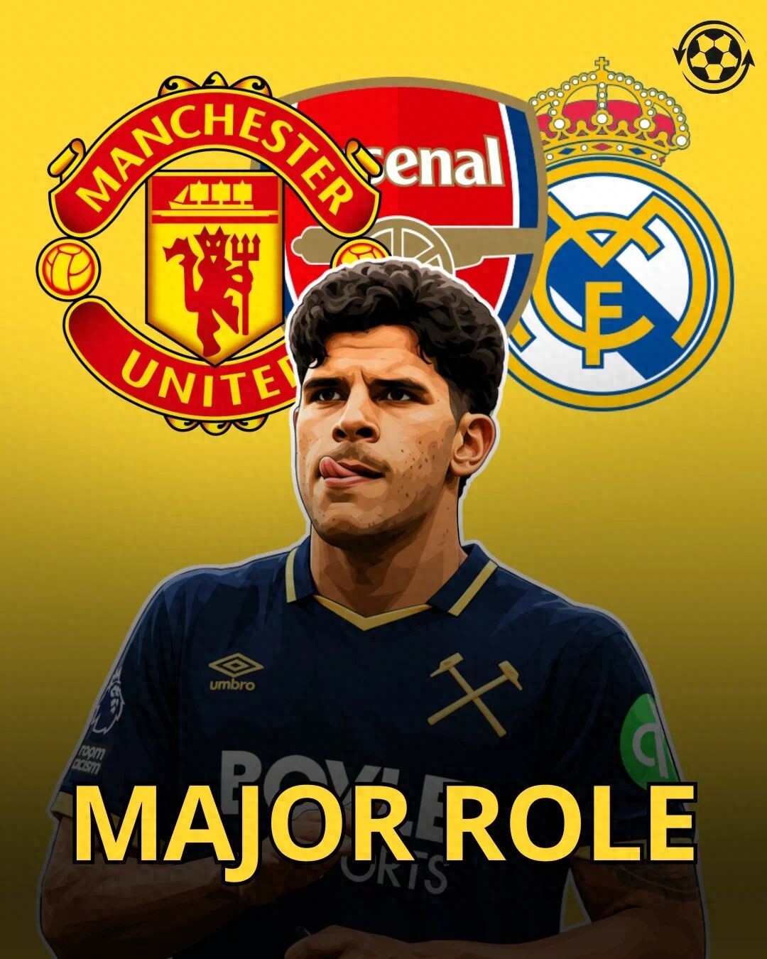 M fee's preference for Manchester United revealed, transfer fee likely to rise. The English midfield powerhouse is also willing to join.