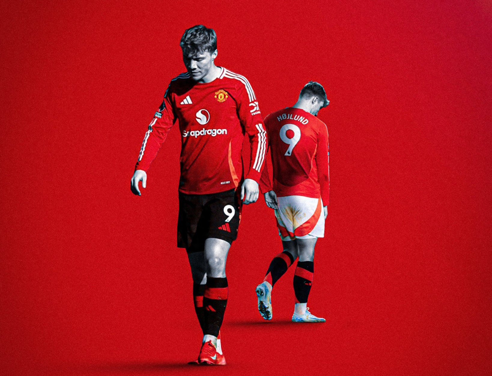 Hojlund continued to spit out crazy cakes after proudly saying that he would keep Manchester United right! The ball was stopped too badly, and the iron gate roared please