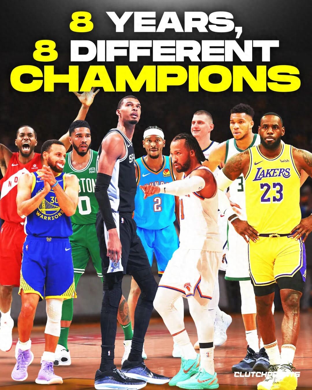 The Lakers are pursuing role players from the Thunder, while the Thunder are pursuing LeBron James. With this lineup, they could already be crowned champions.