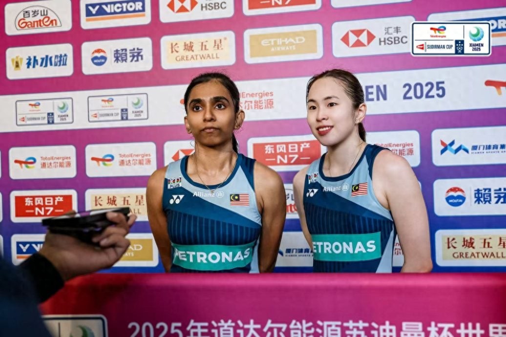 The 2025 Sudirman Cup is in the battle for the top spot in Group C, and the Malaysian pair: We have done our best