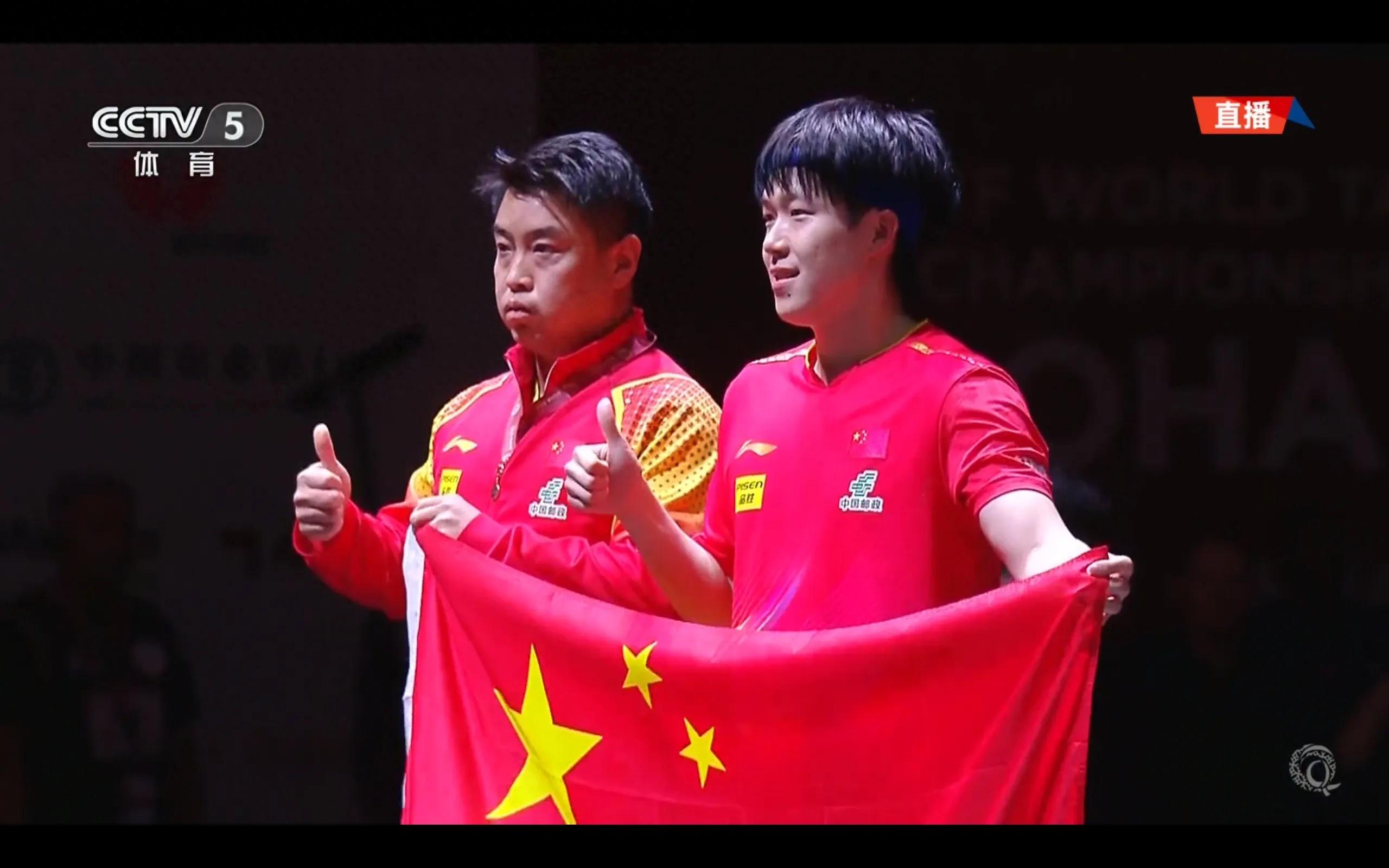 The latest report of the World Table Tennis Championships in Doha National Table Tennis won four championships, Shatou won two crowns each, and Kuo Man Wang Manyu each won one championship