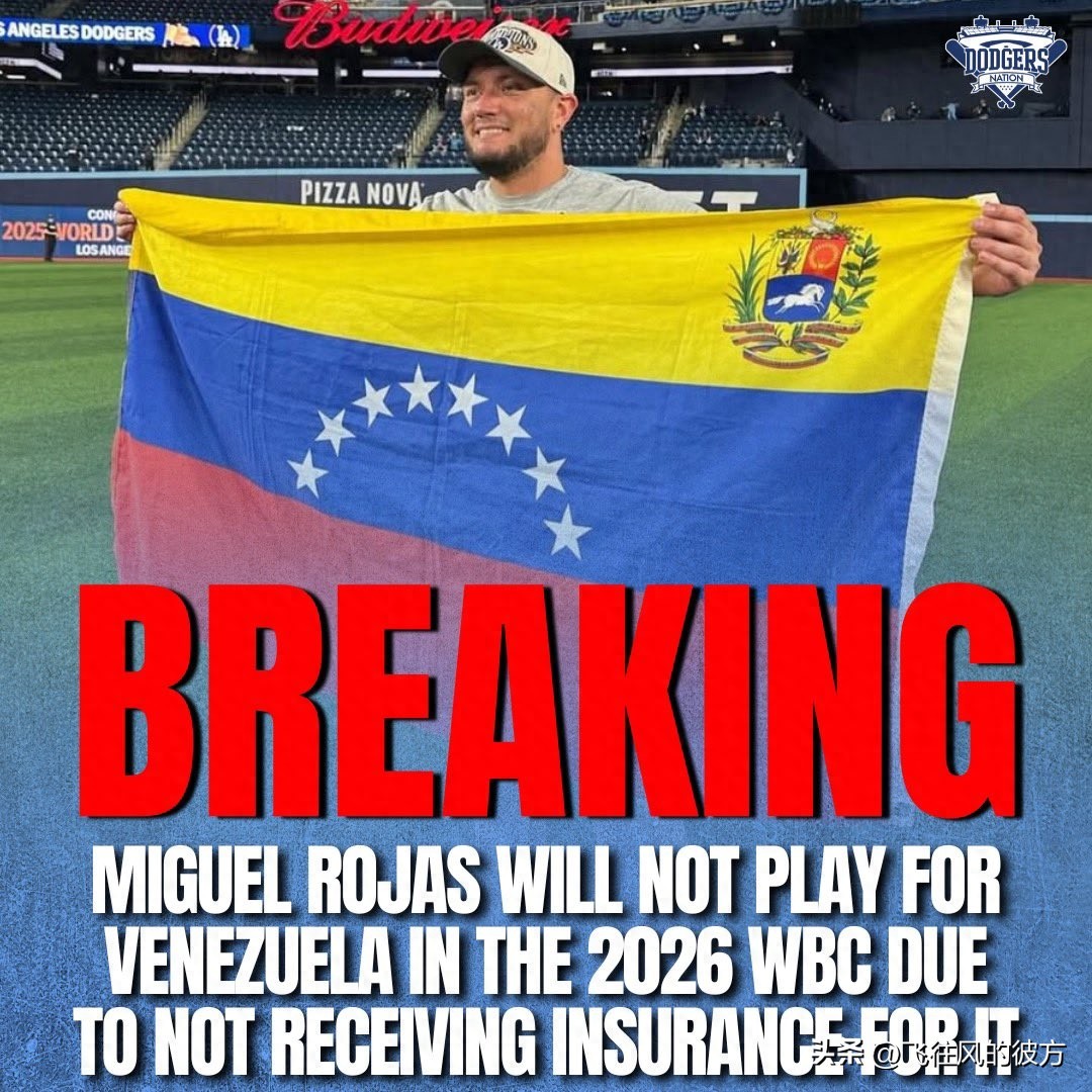 Veteran Dodgers utility player Rojas misses Classic due to insurance issues, questions age limit of 37