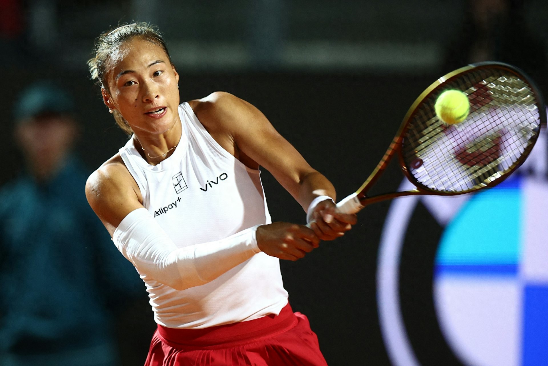 Zheng Qinwen missed the women's singles final in Rome 2025, but bluntly said after the game that "there is no gap with Gauff"