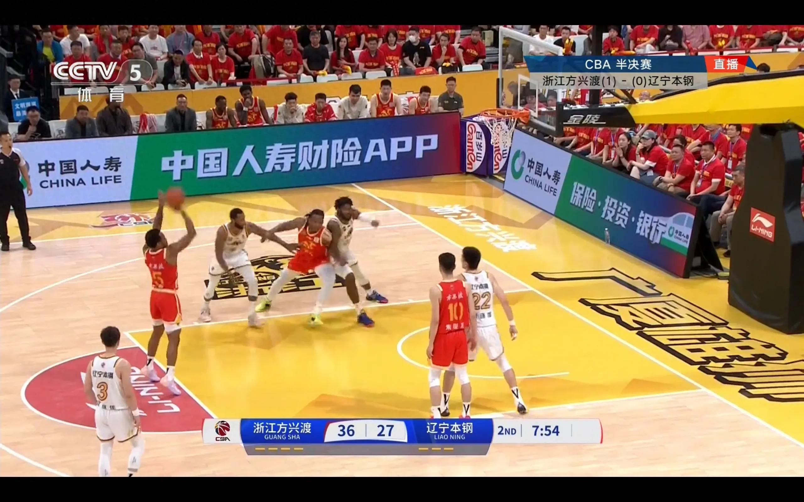 CBA playoffs semifinals tomorrow (5.1) schedule Liaoning Bengang VS Zhejiang Fangxingdu CCTV five sets of live broadcast