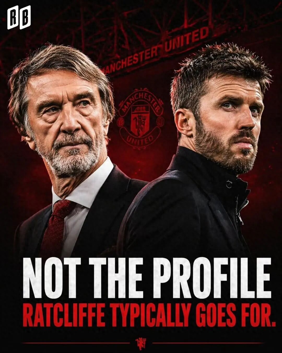 Sir Jim Ratcliffe does not appreciate Carrick's personality, but his permanent appointment at Manchester United is almost certain! The official announcement will only come after the season ends.