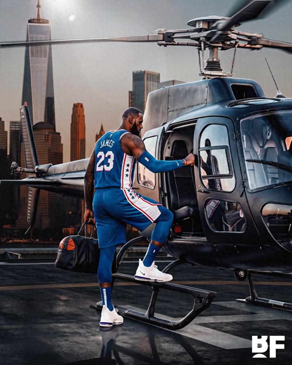 James may live in New York and commute by helicopter for games! Criticized for insulting Philadelphia, Chamberlain was also once condemned for the same reason.