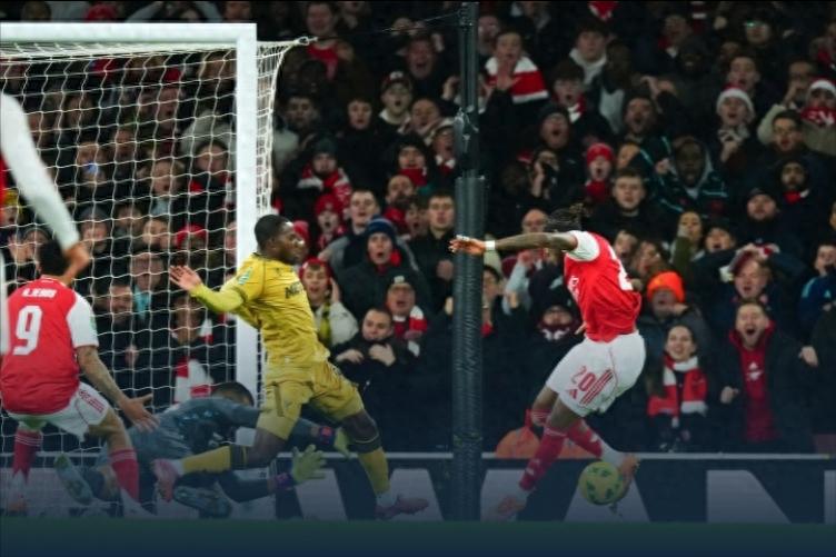 Lacking firepower? Arsenal fired 25 shots without scoring but won the penalty shootout to eliminate Crystal Palace and reach the League Cup semi-finals
