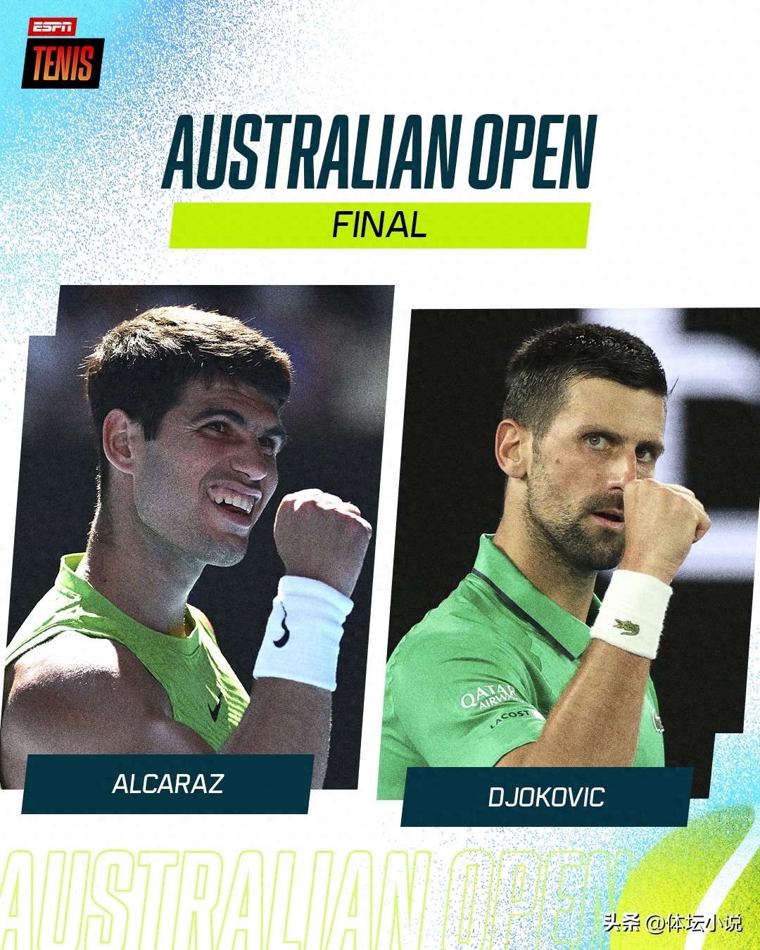 Live now! Australian Open Men's Singles Final: Djokovic vs. Alcaraz, who will claim the title? Real-time scores included.