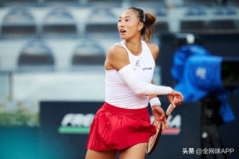 WTA Rome: Zheng Qinwen defeated Freich and will play Andreescu
