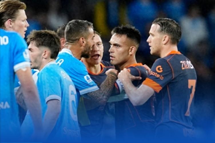 Napoli abandons Champions League for Serie A; beats Inter 3-1 to reclaim top spot, Lautaro fires four shots but goes scoreless.