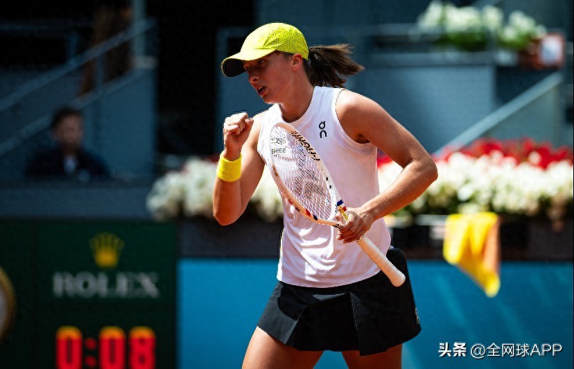 WTA Madrid: Swiatek sends an egg to defeat Keys and will play Gauff