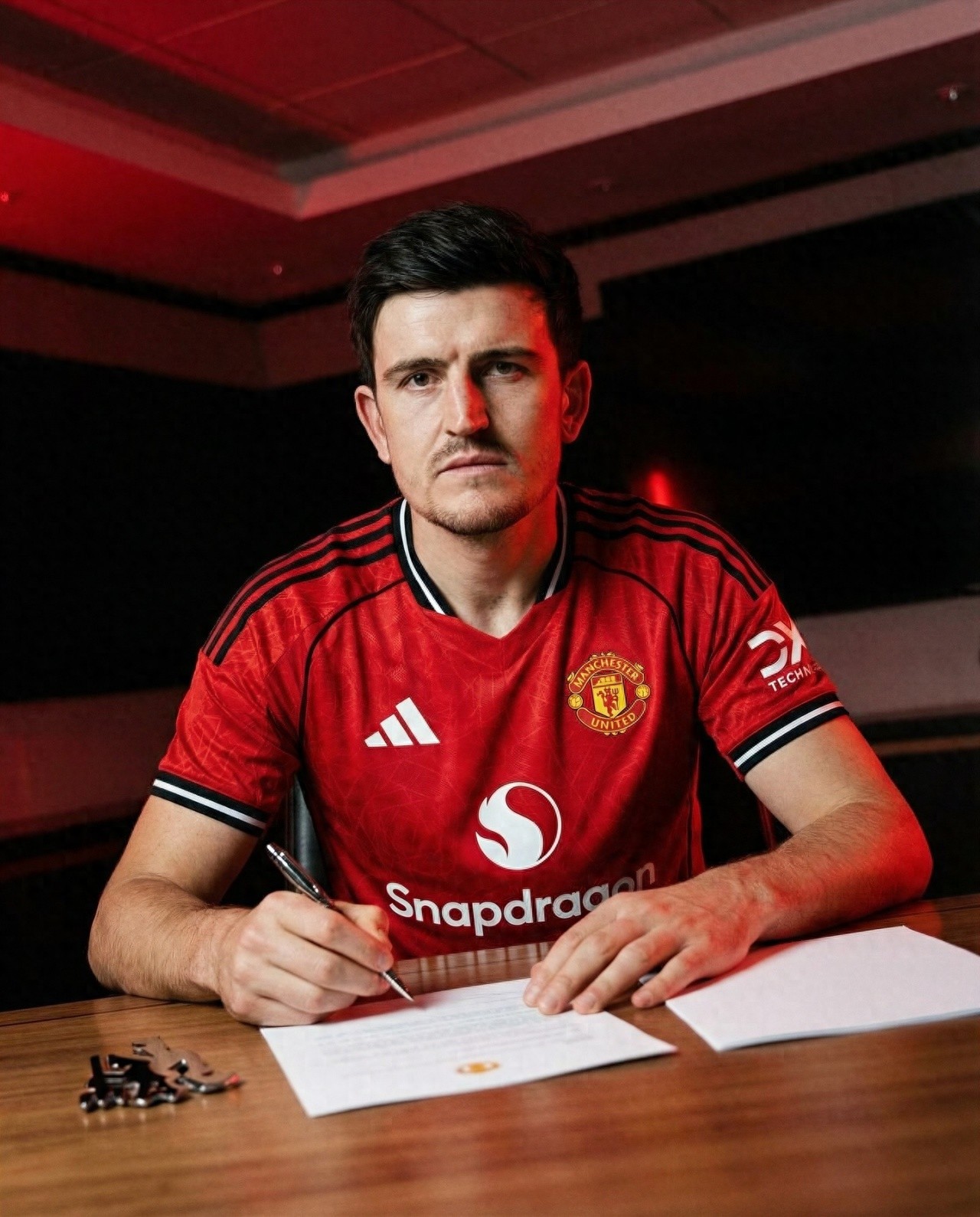 England center-back stays! Manchester United officially announces a one-year contract extension with 33-year-old Maguire, plus an additional one-year option.
