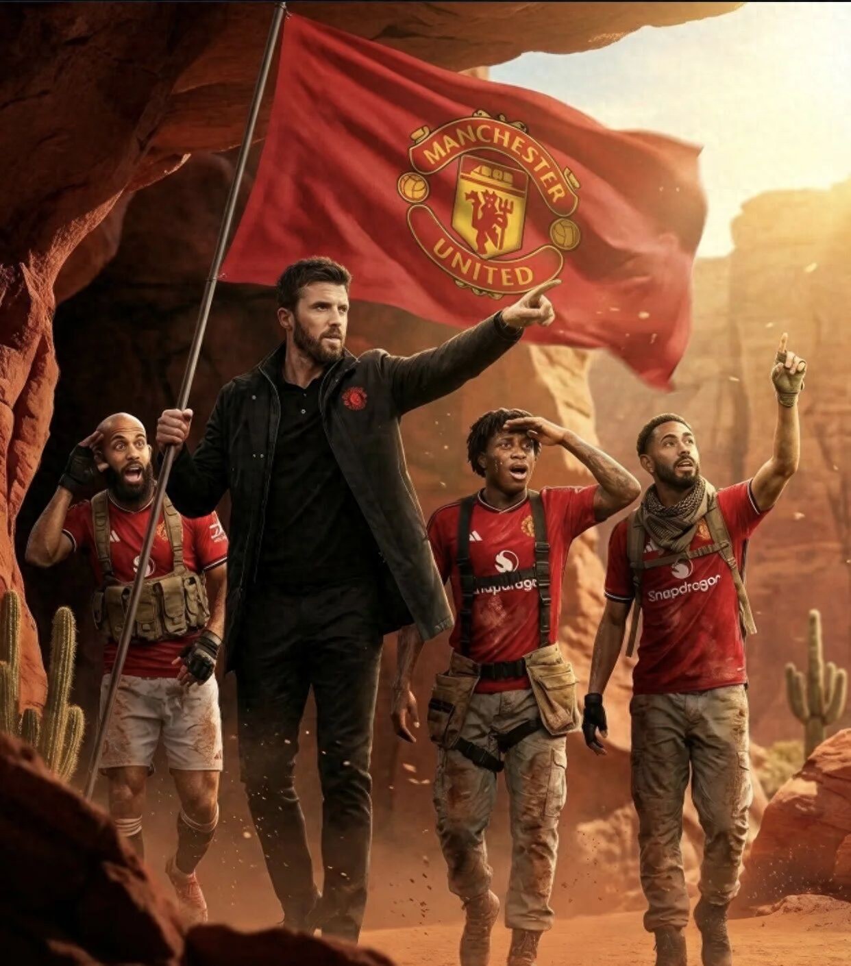 Manchester United's rising star transforms into the team's top runner! Carrick shifts player mentality, humbly urging the entire squad to maintain consistency.