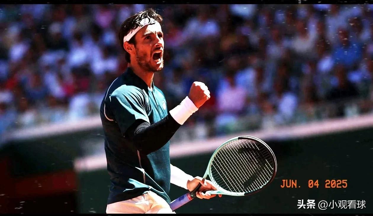 Musetti defeated Tiafoe in four sets to reach the semi-finals of the French Open for the first time and face Alcaraz in the semifinals