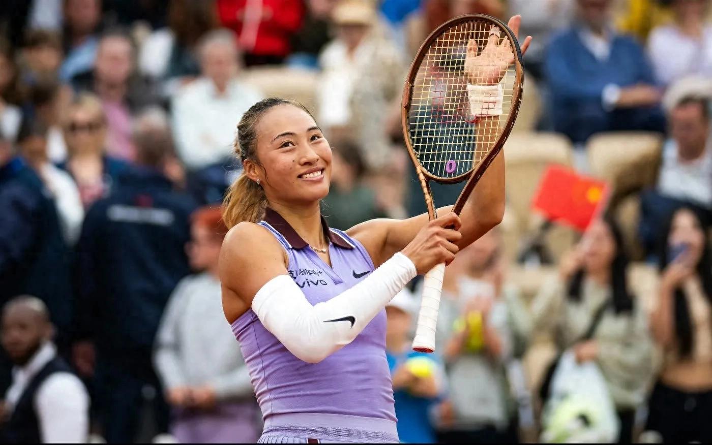Zheng Qinwen and Yuan Yue continued to compete on the WTA Tour today (6.13) Youku and Migu live video