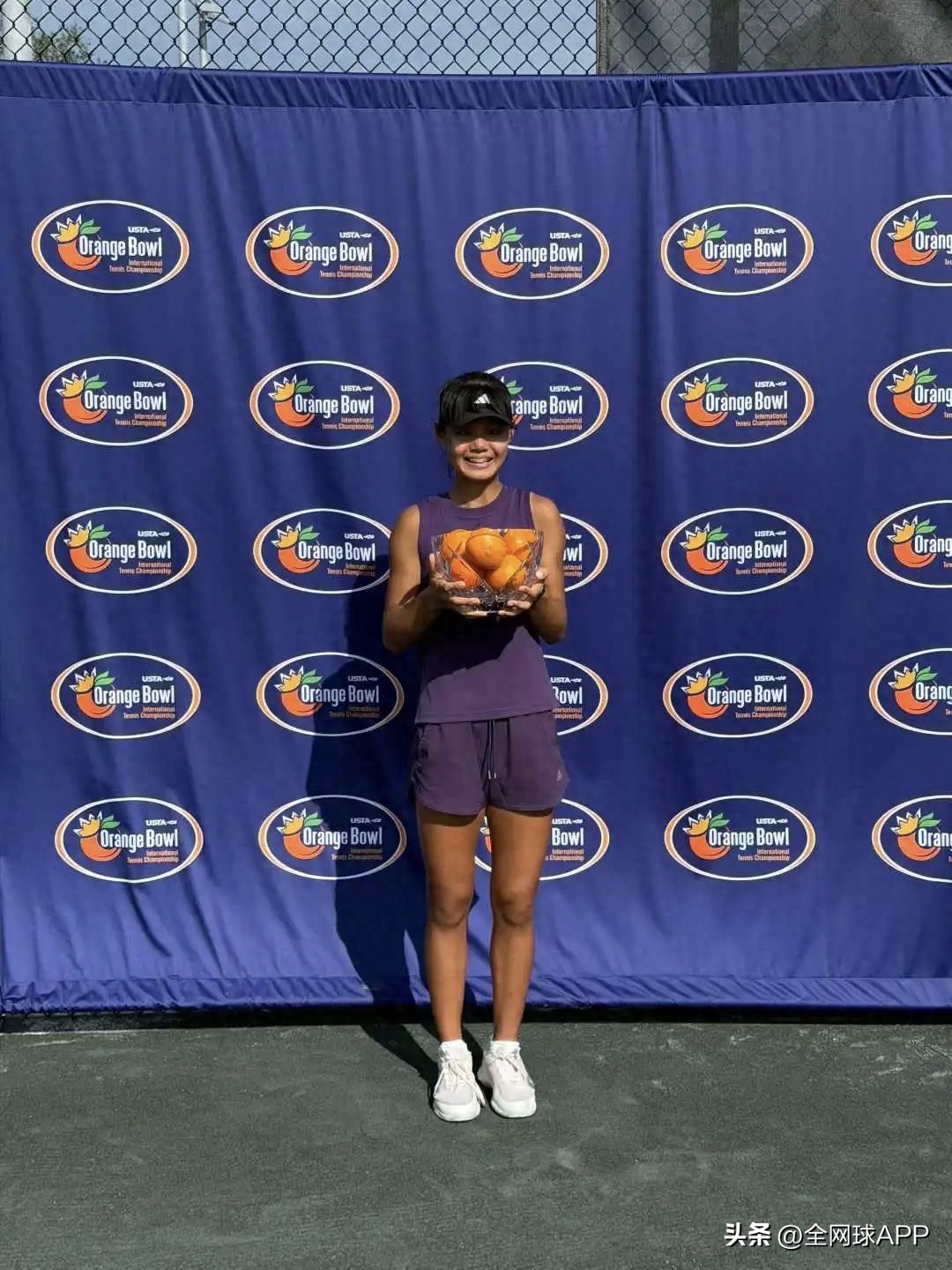 歷史性首次!15歲中國新秀孫心然首奪橘子盃U18冠軍