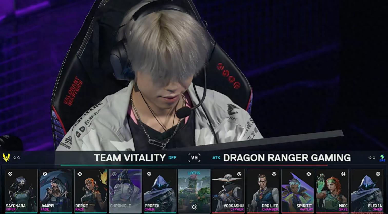 VCT: Derke gets an ACE to seal the match, VIT 2-0 sweeps DRG