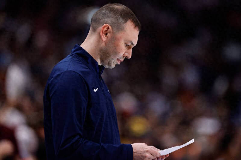 In the second round of the NBA playoffs, the Thunder battled to tie seven, and the Nuggets straightened the acting coach Adelman