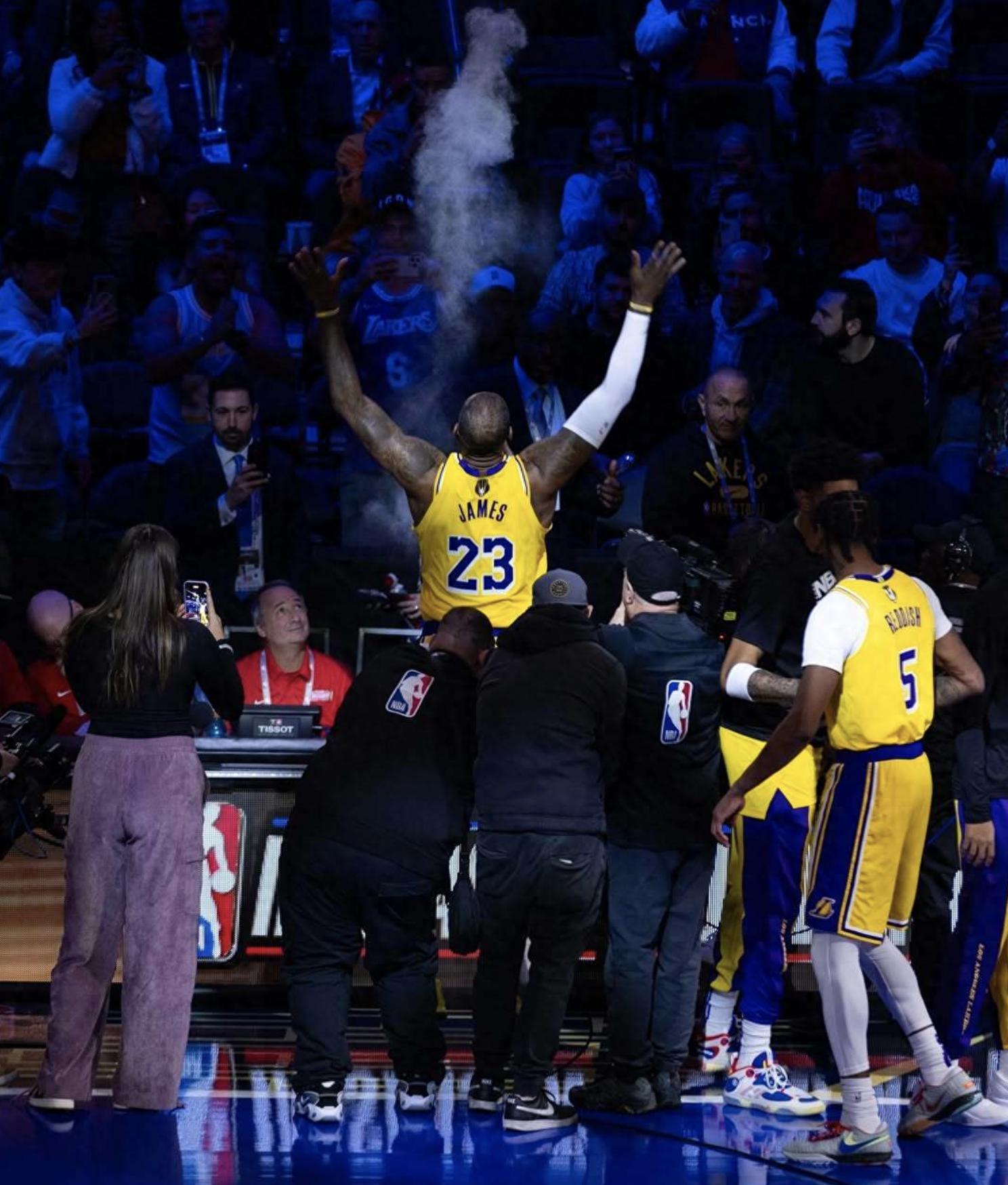 NBA reporter said James doesn't need a salary cut, it's worth the top salary! Bronny goes into the rotation next season